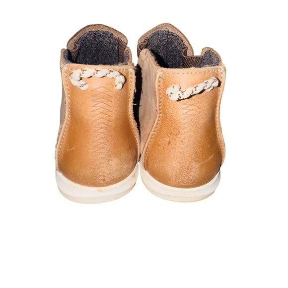 Olukai Hawai'iloa Manu Hope Womens Leather Slip-On Booties 6.5 Tan Cushioned - Picture 8 of 12